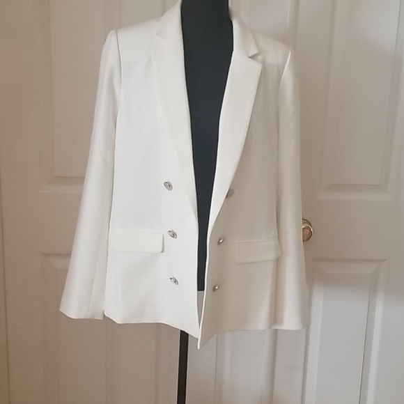 Forever 21 Jackets & Blazers - NWT- White Military Style Blazer